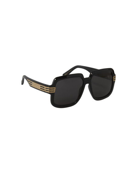 Gucci Gg0979S 001 Square Shape Negro Dorado