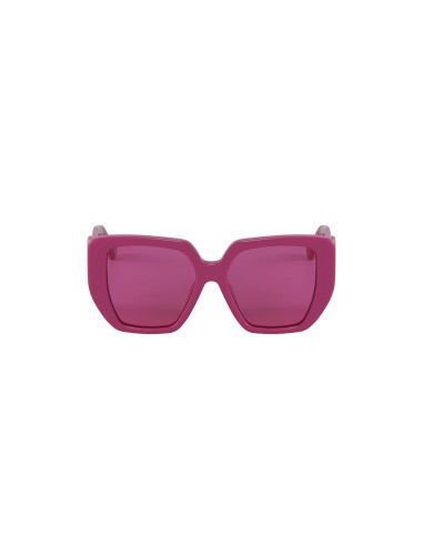 Gucci Gg0956S 006 Square Shape Rosa Dorado