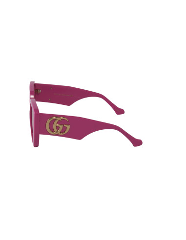 Gucci Gg0956S 006 Square Shape Rosa Dorado