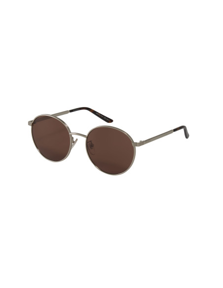 Gucci Gg0944Sa 003 Round Metal Plateado Cafe Transparente | Sunnies.uno