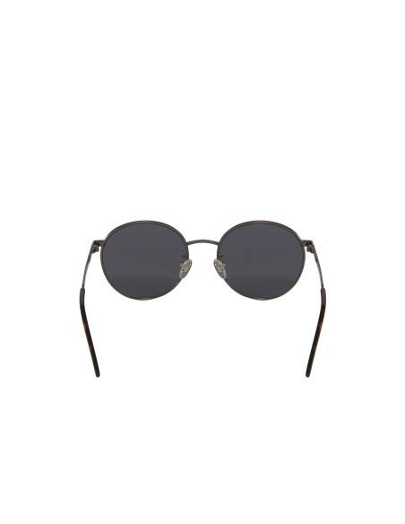 Gucci Gg0944Sa 001 Round Metal Plateado Gris Transparente | Sunnies.uno