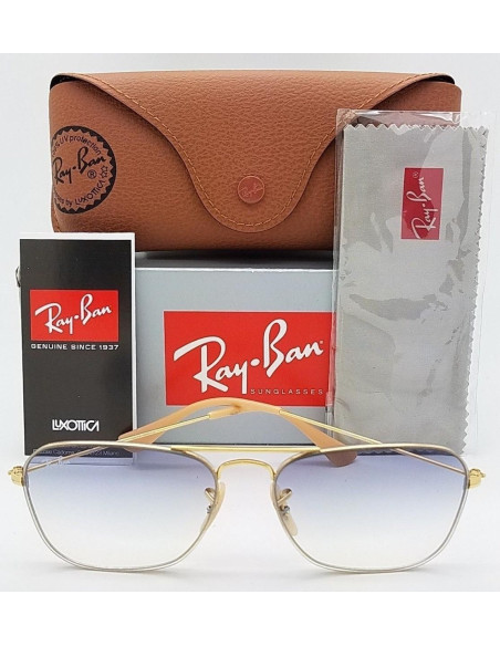 Ray Ban Rb3603 001/19 Caravan Blaze Azul degradado original | Sunni...