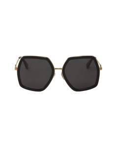Gucci GG0106S 001 Square Oversized Negro Degradado 2