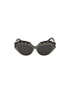Gucci GG0781S 001 Eye Cat Hollywood Collection Negro Plata 2