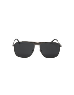 Gucci GG0909S 001 New Aviator Gunmetal Negro Original 2