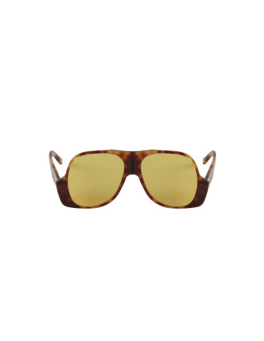 Gucci GG0785S 002 Fashion Inspired Carey Cafe Ambar Original