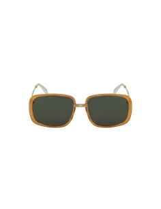 Gucci Gg0787s 001 Square shape Naranja Negro Dorado Original | Sunni... 2