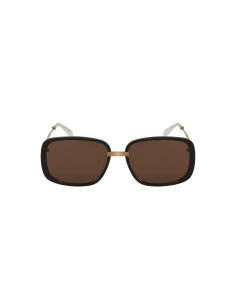 Gucci Gg0787s 002 Square shape Vino Negro Dorado Original | Sunni... 2