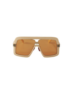 Gucci GG0900S 003 Aviator Oversized Ivory White Orange 2