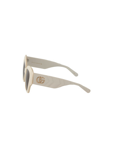 Gucci Gg0808S 002 Square Shape Crema Cafe Original
