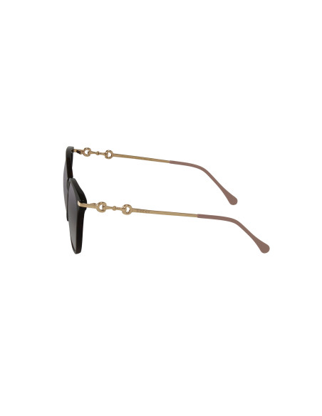 Gucci GG0885SA 002 Round Shape Negro Degradado Dorado | Sunn...