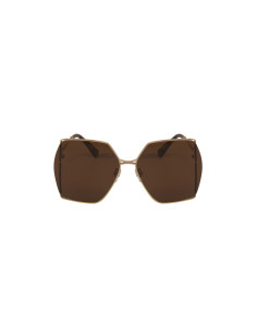 Gucci Gg0817S 002 Geometric Shape Cafe Dorado 2