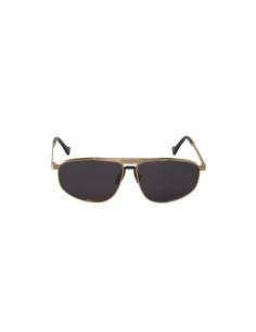 Gucci Gg0841s 001 Aviator Square Negro Dorado Original | Sunnies.uno 2