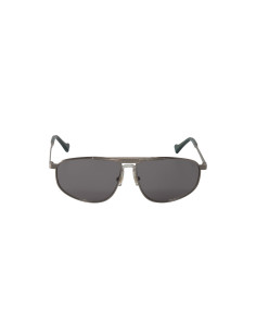 Gucci Gg0841s 002 Aviator Square Gris Plateado Original | Sunnies.uno 2