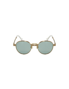 Gucci Gg0872s 002 Round Metal Dorado Verde Original | SUNNIES.UNO 2