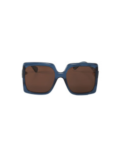 Gucci GG0876S 004 Square Oversized Azul transparente Cafe  | Sunni... 2