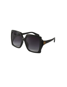 Gucci GG0876SA 001 Square Shape Oversized Gris degradado