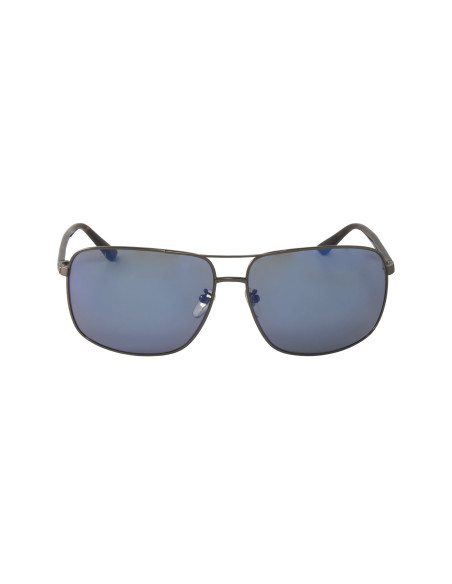 Gucci Gg0065sk 003 Aviador Azul Espejo Plateado Original | Sunnies.uno