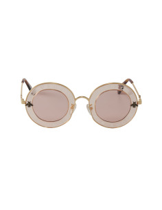Gucci Gg0113s 004 Round L'aveugle Par Amour Rosa Dorado | Sunn... 2