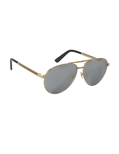 Gucci Gg0137s 002 Aviador Plata Espejo Dorado Original Gota | Sunni...