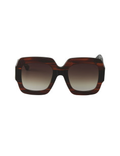 Gucci Gg0178s 004 Oversized Square Cafe Negro Degradado original | ... 2
