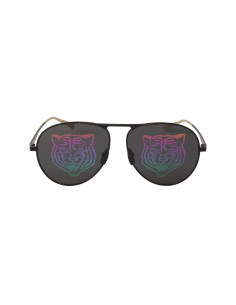 Gucci Gg0334s 002 Aviator Metal Negro Espejo Original 2