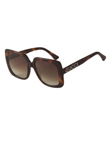 Gucci Gg0418s 003 Square Shape Glitters Carey Degradado