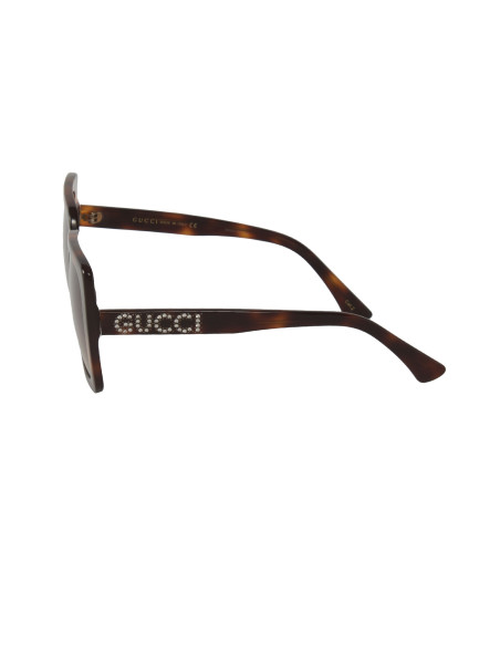 Gucci Gg0418s 003 Square Shape Glitters Carey Degradado