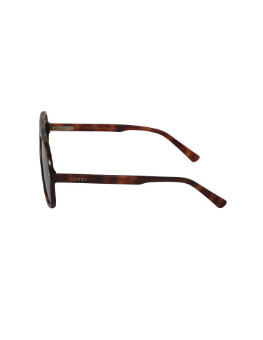 Gucci GG1042S 002 New Aviator Shape Havana Cafe