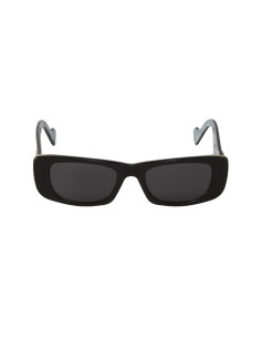 Gucci Gg0516S 001 Rectangle Shape Negro Gris Clasico Original | Sunnies.uno 2