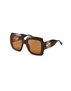 Gucci GG1022S 007 Square Shape Vino Naranja
