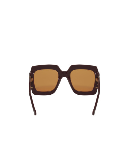 Gucci GG1022S 007 Square Shape Vino Naranja
