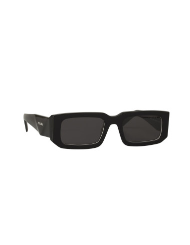 Prada SPR 06YS 09Q-5S0 Square Shape Abstract Black White