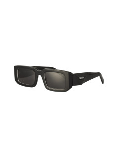 Prada SPR 06YS 09Q-5S0 Square Shape Abstract Black White