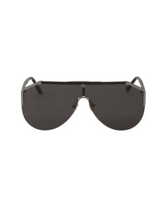 Gucci GG0584S 001 Aviator Square Negro Plateado Original | Sunnies.uno 2