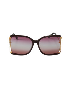 Gucci GG0592SK 004 Square Shape Vino Degradado Dorado 2