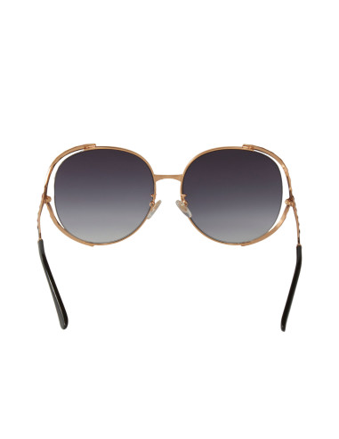 Gucci Gg0059S 001 Square Oversized Carey Cafe Clasico Original | Sunnies.uno