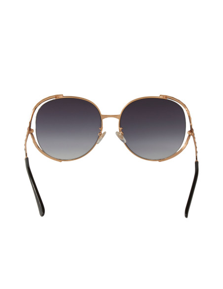 Gucci Gg0059S 001 Square Oversized Carey Cafe Clasico Original | Sunnies.uno