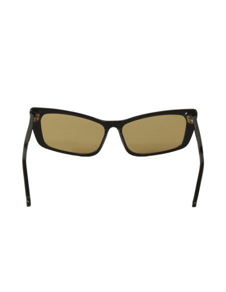 Gucci Gg0626s 002 Fashion Inspired Negro Ambar Dorado | Sunnies.uno