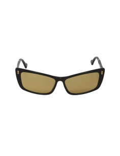 Gucci Gg0626s 002 Fashion Inspired Negro Ambar Dorado | Sunnies.uno 2