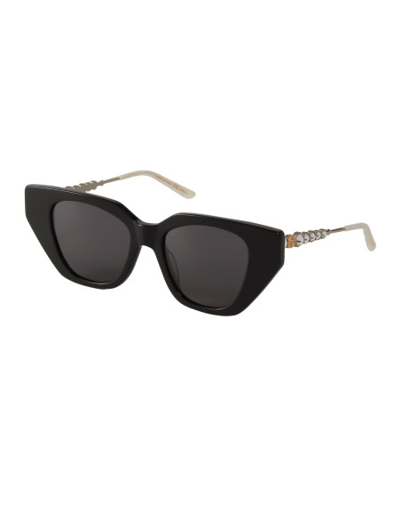 Gucci GG0641S 001 Eye Cat Jewelry Negro Dorado Original