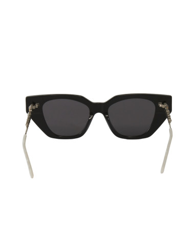 Gucci GG0641S 001 Eye Cat Jewelry Negro Dorado Original