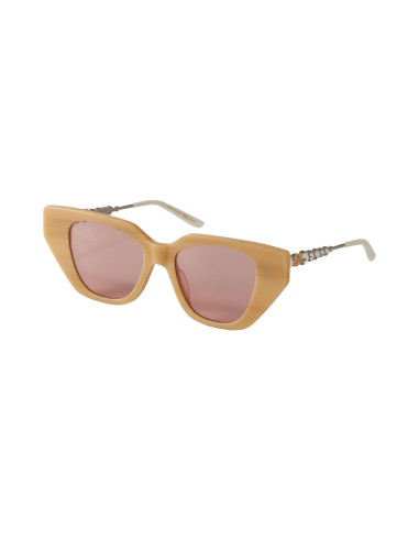 Gucci GG0641S 004 Eye Cat Jewelry Rosa Dorado Original