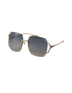 Gucci GG0646S 004 Square Shape Gris Degradado Dorado