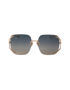 Gucci GG0646S 004 Square Shape Gris Degradado Dorado 2