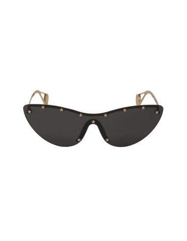 Gucci GG0666S 001 Eye Cat Stars Negro Dorado Original
