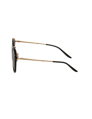 Gucci GG0672S 001 New Aviator Negro Dorado Original
