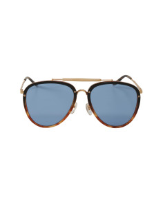 Gucci GG0672S 004 New Aviator Carey Azul Original 2