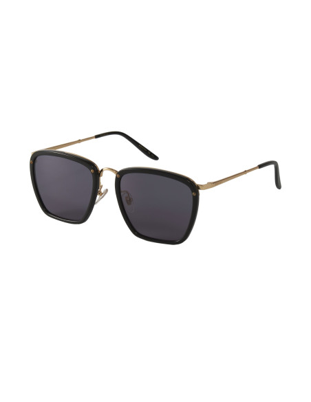Gucci Gg0673S 001 Square Metal Negro Dorado
