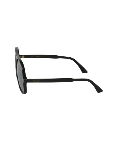 Gucci GG0706S 001 New Aviator Plata Espejo Negro Dorado Original | Sunni...
